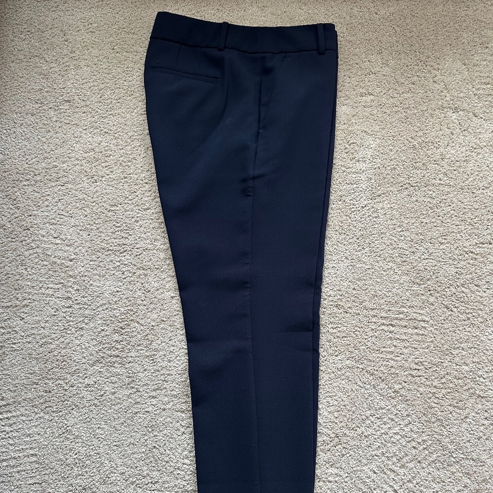 Talbots Navy Dress Chino Style Pants